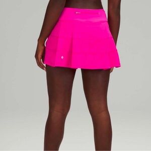 Lululemon Sonic Pink Pacer Skirt
